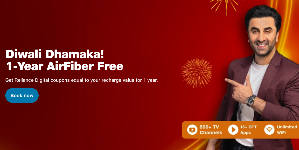 What is AirFiber? Diwali Dhamaka! 2024