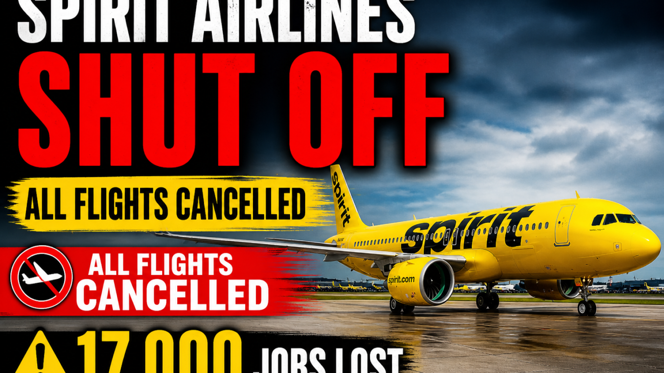 Spirit Airlines Shutdown 2026: Full News, Reasons, Passenger Impact & What to Do Now